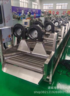 蒜脆口风干机甜去辣小鱼桃干风NFN干流水线辣椒清洗水机蜜干风干