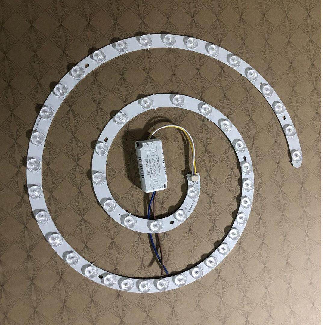 LED吸顶灯改造灯板三色灯珠圆形灯条替换光源模组灯芯透镜防近视,家装灯饰光源,灯具配件,淘宝优惠券,粉丝福利购,淘宝优惠卷