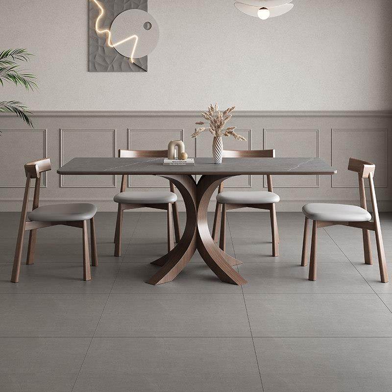 餐桌椅2025新款椅子岩板餐桌家用全套高品质高档全托板长方形餐桌,住宅家具,岩板餐桌,淘宝优惠券,粉丝福利购,淘宝优惠卷