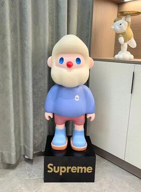 网红Farmer Bob男友大号落地摆件潮玩客厅橱窗装饰大娃公仔存钱罐