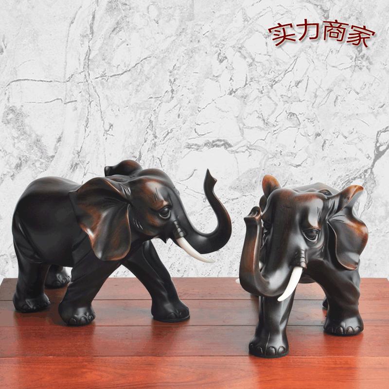树脂工艺仿木纹大象家居电视柜招