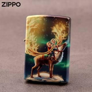 zippo之宝zipo打火机zopp正品zipoo煤油zp纯铜ziipoo夜光麋鹿zppo