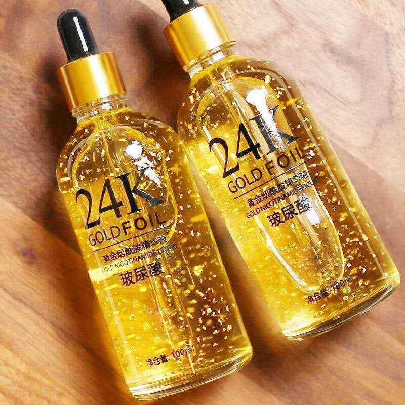 【48小时内发货】美寇传奇24k黄金精华液烟酰胺面部玻尿酸原液
