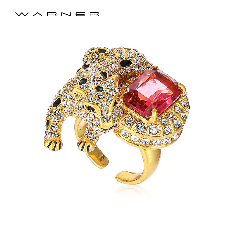 JosephWarner金钱豹开口指环