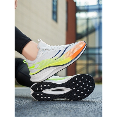 李l宁加绒男鞋赤兔7pro运动鞋冬季皮面防水大童二棉鞋青少年电光