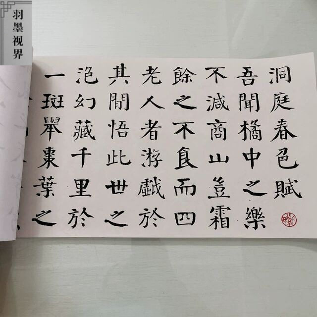 钱沣钱南园洞庭春色赋复古书法字画颜体楷书真迹高清微喷古装饰