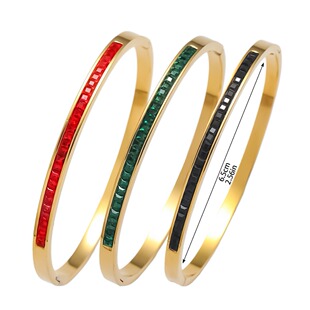 钛钢手镯女风满天星不锈钢手镯女生小众设计排钻时尚清新手环