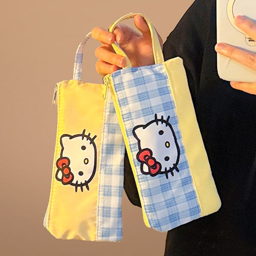 可爱猫咪ins风大容量新款笔袋