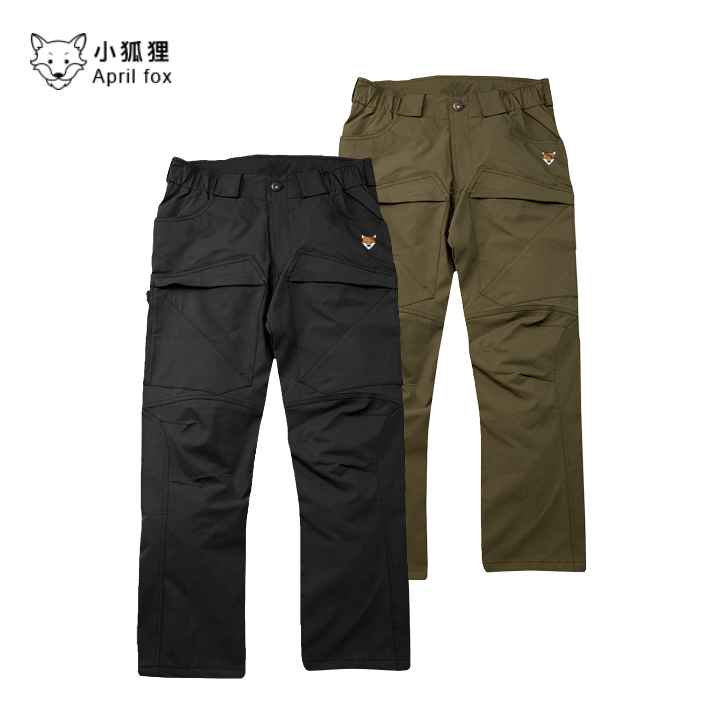 英国小狐狸三防战术工装冲锋裤男士直筒户外休闲运动裤速干机能裤