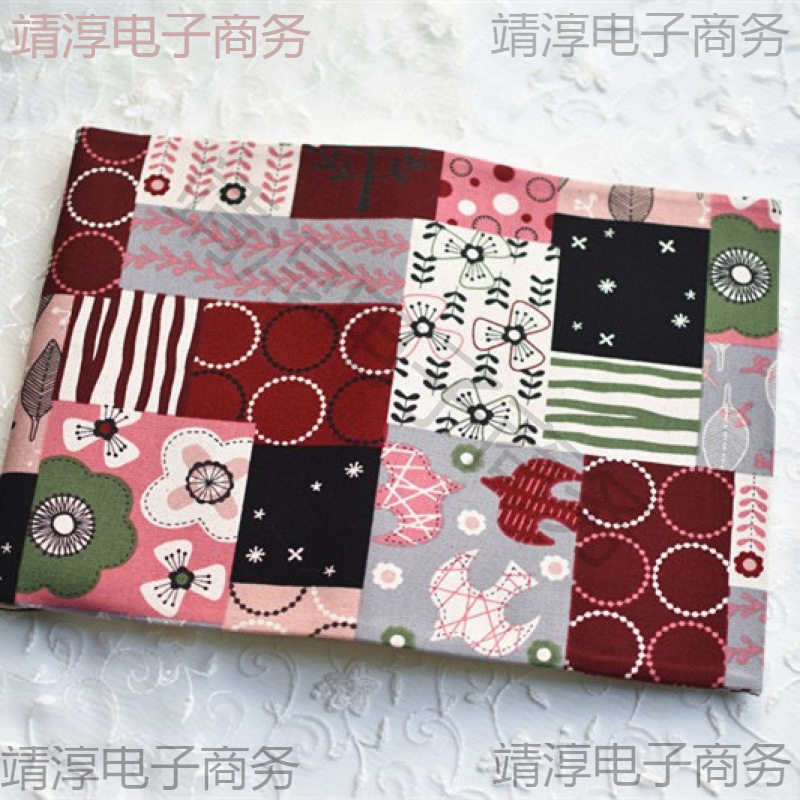 YAYA手作 皆川明拼布 书衣 A5 A6 TN手帐封皮布艺书衣书套调节书