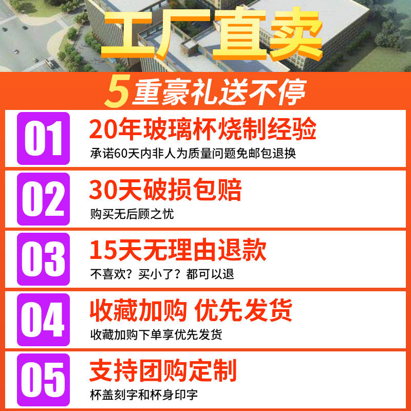 工厂 T9J5双层玻璃杯男隔热家用便携水杯子防摔茶水分离泡茶杯图片