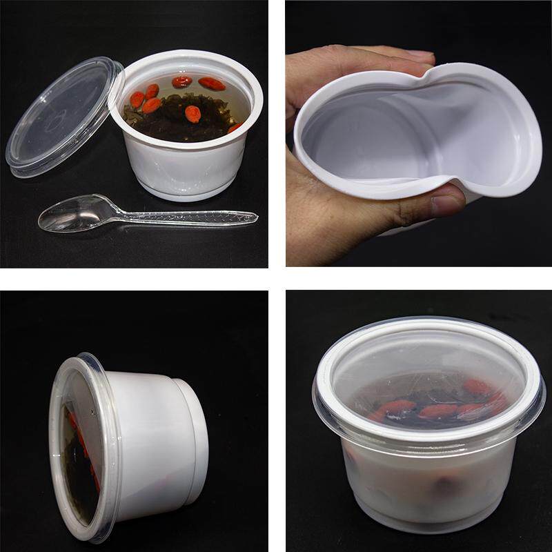 一次性汤碗食品级外卖打包汤圆形盒带盖桶汤餐盒商用粥碗汤杯稀饭