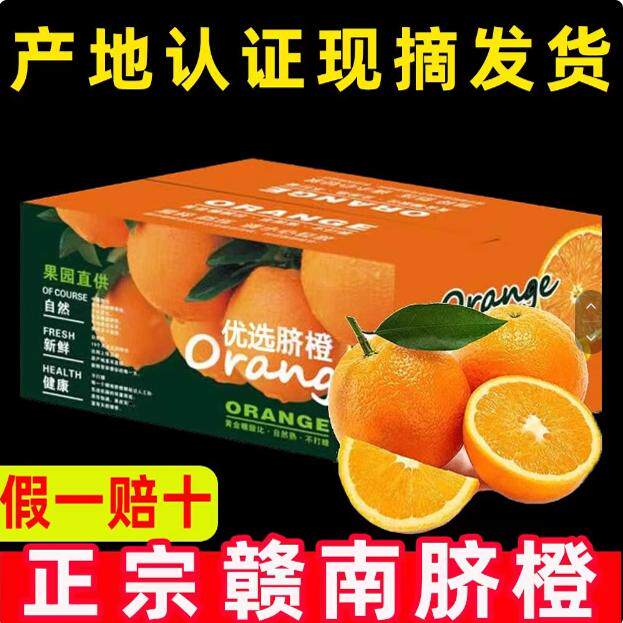 江西赣南脐橙新鲜橙子