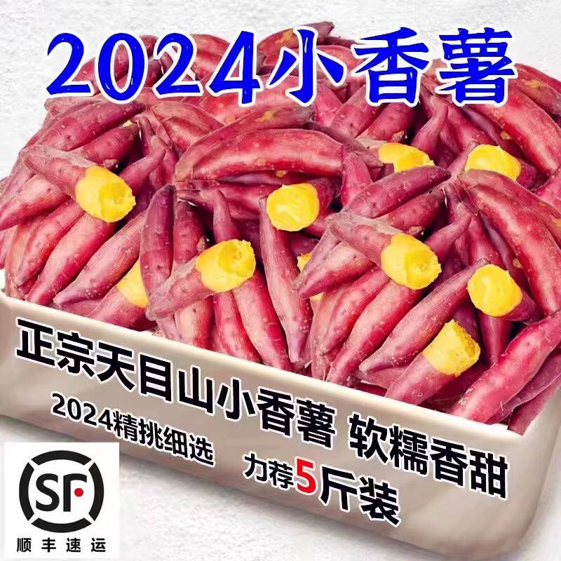临安天目山正宗小香薯旗舰店现挖10斤沙地红薯软糯甜老人孩子爱吃