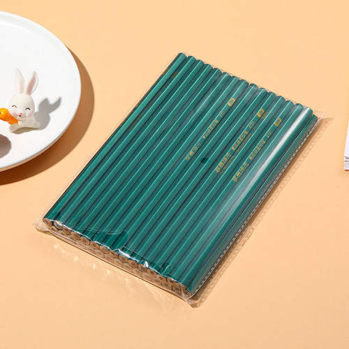 绿色铅笔小学生幼儿园一二年级无毒无铅考试儿童写字HB考试专用笔