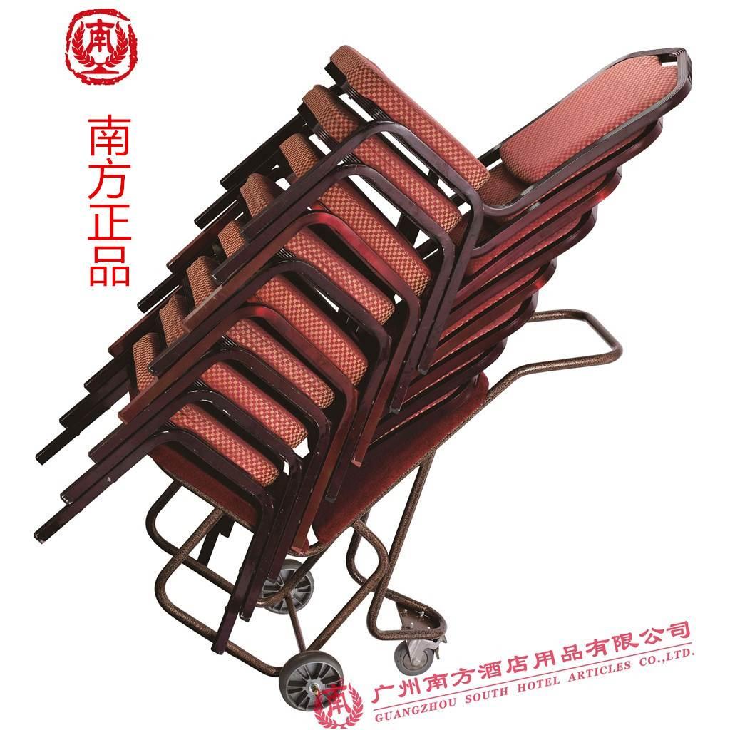 南方C-73A餐椅运送车多功能宴会椅车酒店运椅车会议椅手推行李车