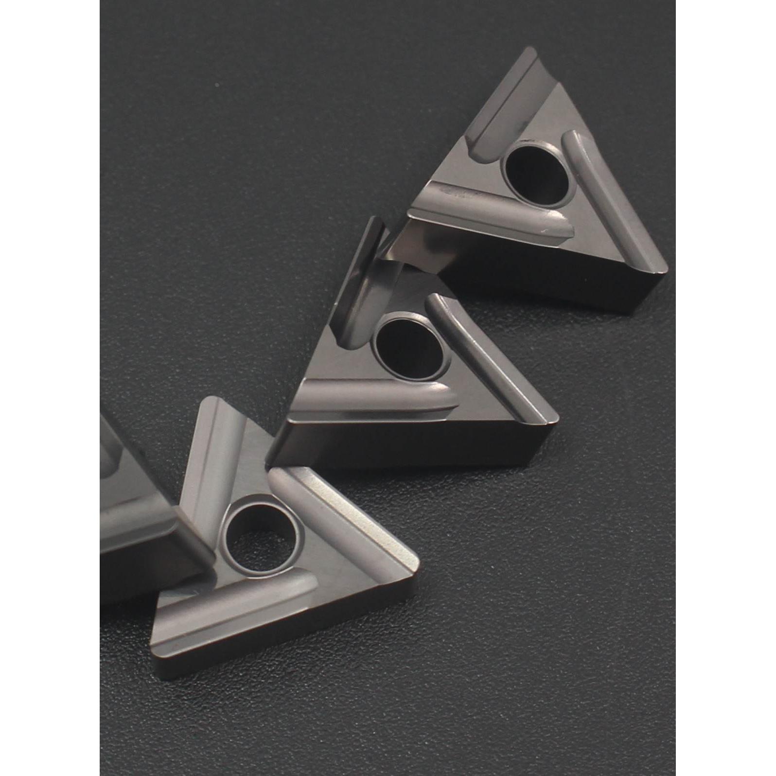 数控金属陶瓷车刀粒三角形开大槽双面内外圆TNMG160408R-SJ-NS530