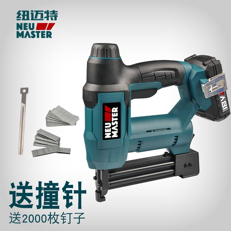 纽迈特锂电无线f30直钉枪电动钉枪码钉枪射钉枪木工充电式射钉器