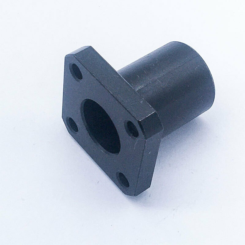 。钢制方法兰导向轴支座GAC11导杆固定座光轴支架支撑座GAC12-D20