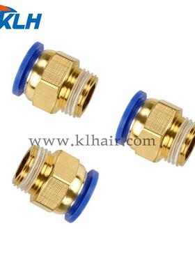 KPC系列螺纹直通公制牙KPC14/6/8/10/12/14-M5/M8/M10/M12