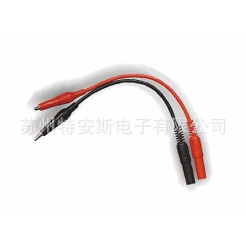 。万用表数显鳄鱼夹带线电容测试线维修导线红黑线1000V 10A