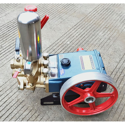 。荣盛RS 120型三缸柱塞泵陶瓷柱塞加免黄油两用打药高压喷雾器水