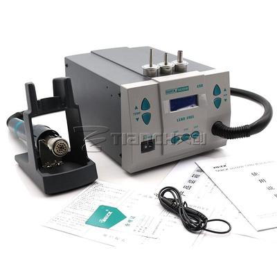 QUICK快克热风枪拆焊台861DW数显无铅智能温控热风拆焊台1000W