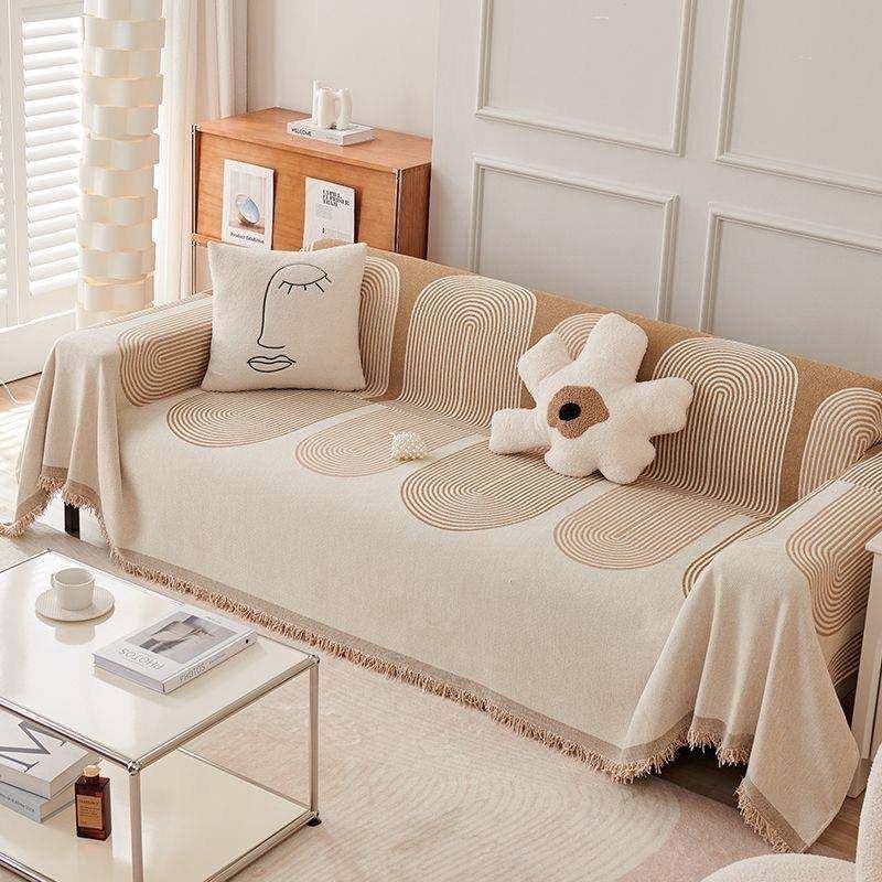 ins冬季防滑网红简约加厚雪尼尔防猫毛沙发巾沙发套罩多功能通用,居家布艺,沙发套,淘宝优惠券,粉丝福利购,淘宝优惠卷
