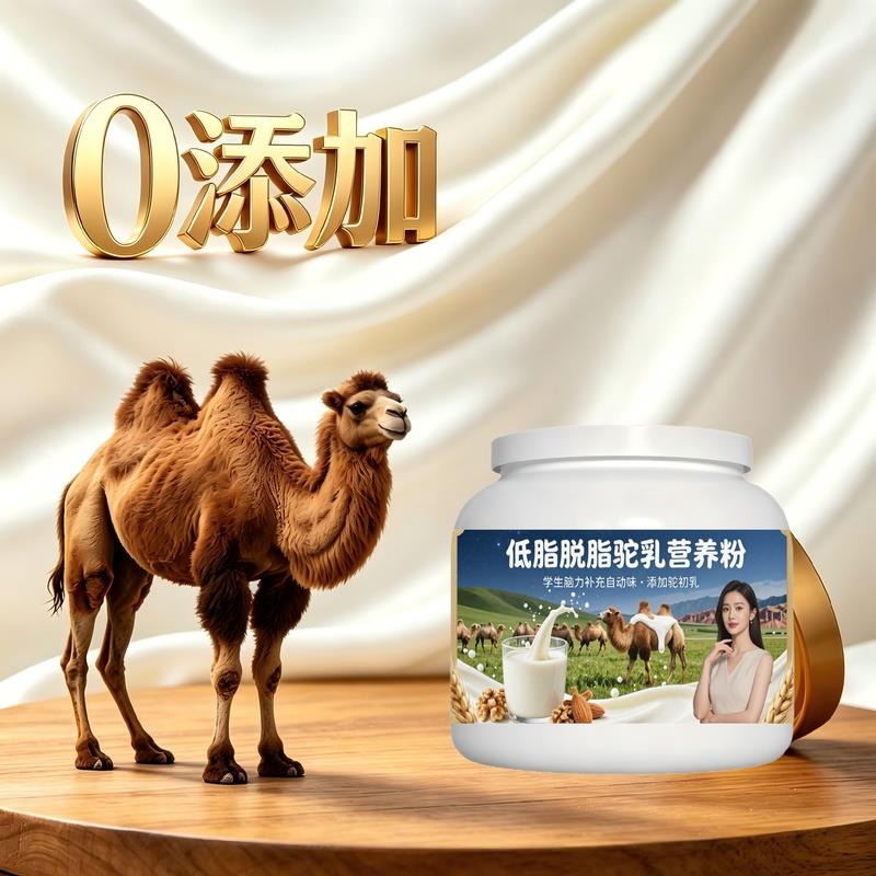 学生营养补充轻食适配驼乳粉自习加餐多维粉质细腻驼奶粉直供正品