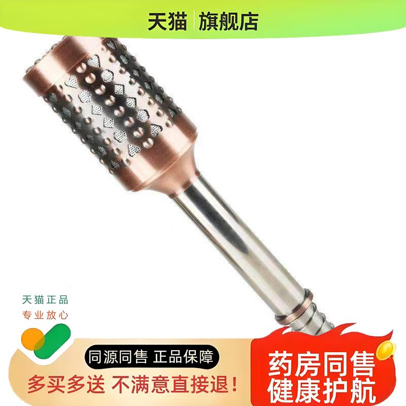 古铜色大号滚动式艾灸棒温灸棒多功能刮痧艾柱棒艾灸用具按摩棒