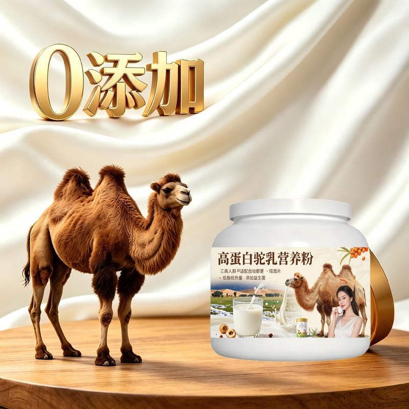 日常饮食人群高蛋白驼乳粉居家常备多维原生营养骆驼营养粉直供官