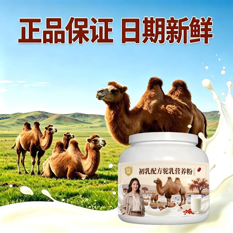 女士初乳驼乳粉日常高蛋白护肠胃驼乳粉散养官方正品初乳