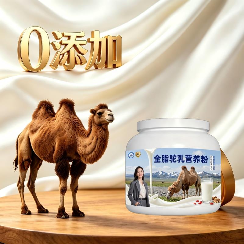 全脂驼乳粉饭后饮用驼奶粉沙漠官方品牌初乳配方