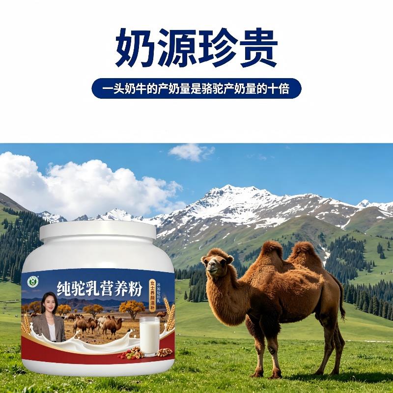 女士纯驼乳粉换季高蛋白多维驼奶冲调粉原产地官方正品初乳配方