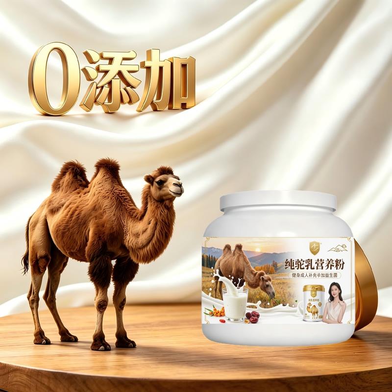 健身补充纯驼乳粉健身加餐口感醇厚驼奶冲调粉沙漠官方认证纯正