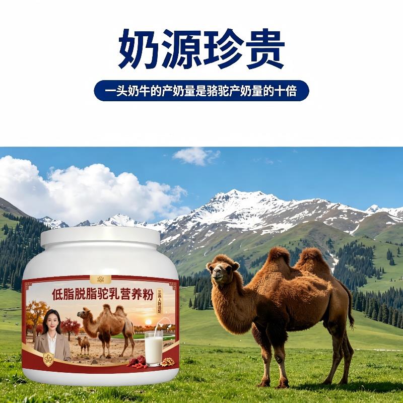 人群驼乳粉日常养生益生菌护肠胃骆驼营养粉散养官方正品专用
