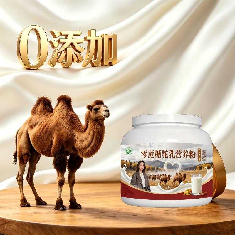 零蔗糖驼乳粉哺乳期益生菌护肠胃驼乳粉沙漠有机官方品牌初乳