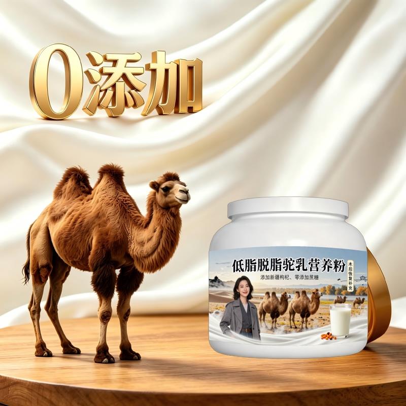驼乳粉晨起一杯多维高蛋白骆驼营养粉沙漠有机正品初乳配方