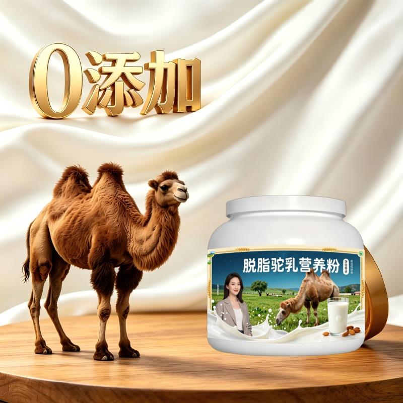学生脱脂驼乳粉早餐多维骨骼驼奶冲调粉牧场官方品牌初乳