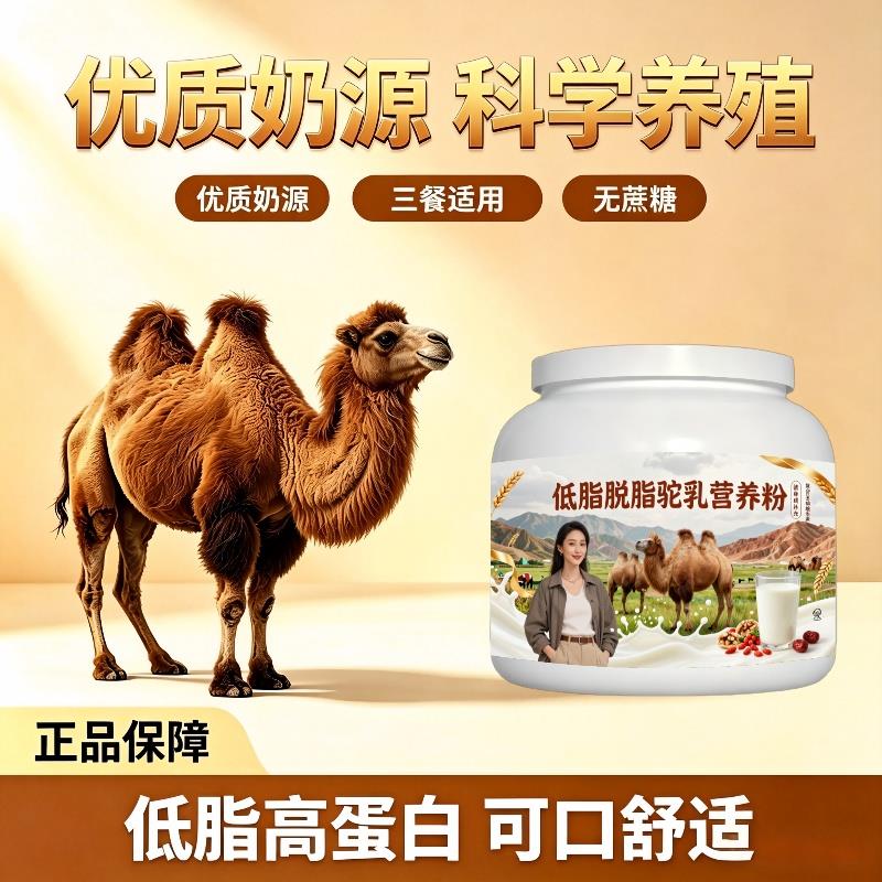 健身驼乳粉健身加餐多维驼奶冲调粉散养官方正品纯正