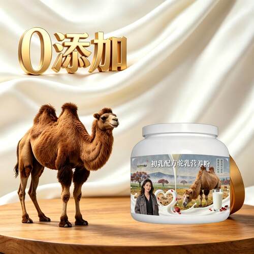 健身初乳驼乳粉日常冲饮零蔗糖低骆驼营养粉原产地正宗纯正