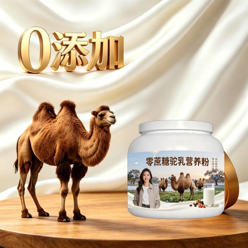 学生零蔗糖驼乳粉温冲速溶益生菌驼奶粉原产地官方正品配方
