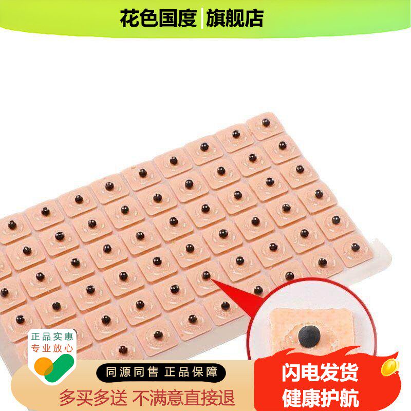 王不留行籽耳穴贴压豆贴中医穴位耳针耳朵模型磁珠穴位压力刺激贴