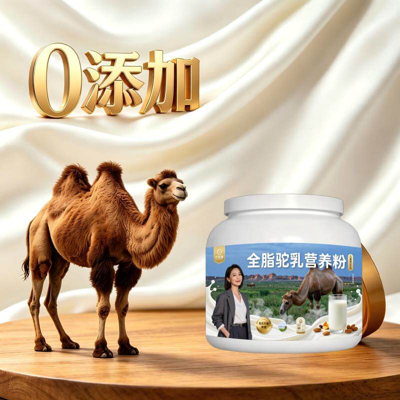 儿童全脂驼乳粉上学便携多维低驼奶粉牧场100%正品初乳配方