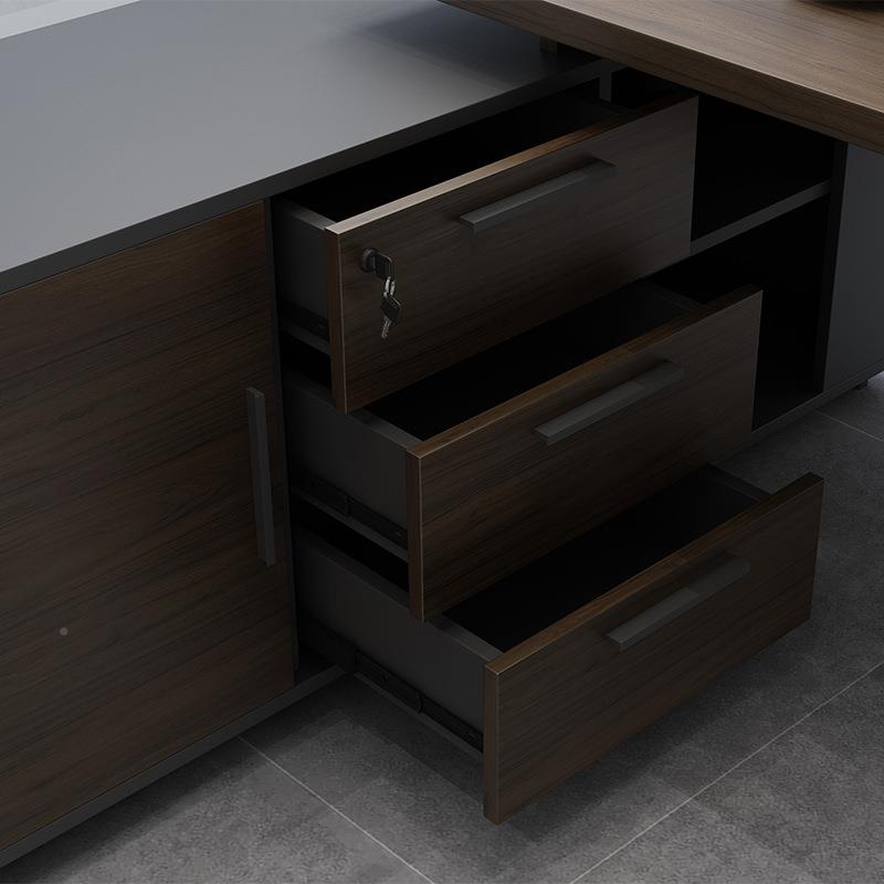 合肥现迈亚老办板公简约代MEKIA-EC板桌式大班台总裁主管桌经理桌