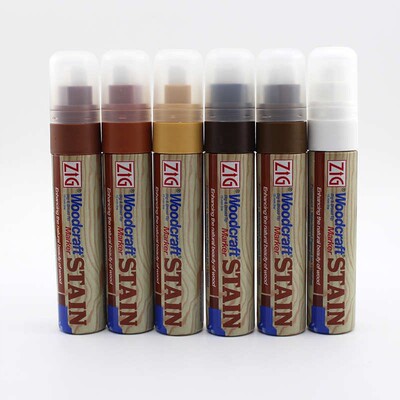 吴竹巨型修复笔修补划痕补漆笔/木器油漆维修材料补色漆笔PWS-120