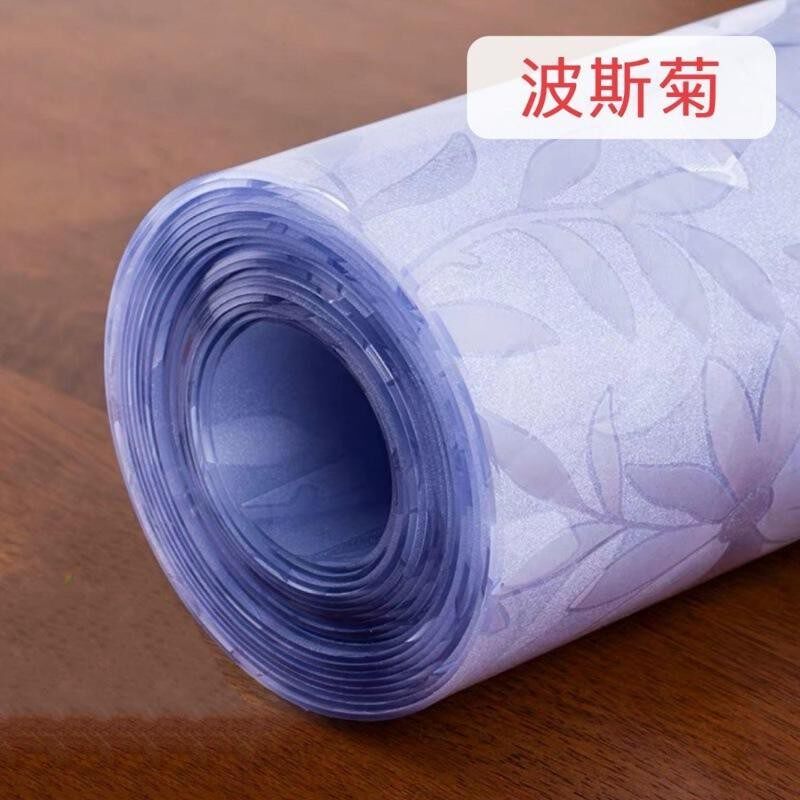 新桌布透明塑料桌垫地垫防水水晶板米米米