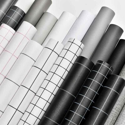 #灰男色墙纸宿舍型*未定生寝室大生背景墙贴纸自防防潮卧室家粘学