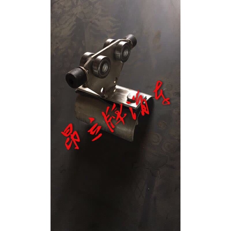 镀锌c型钢导轨道滑槽C40C50电缆线滑车天车小滑轮电缆吊滑轮