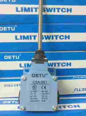 德图DETU 限位控制行程开关弹簧软杆型 CSA-081